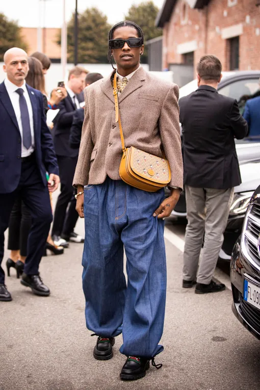 A$AP Rocky на неделе моды в Милане