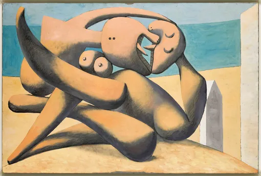 Пабло Пикассо. Фигуры на берегу моря. 12 января 1931. Национальный музей Пикассо, Париж
