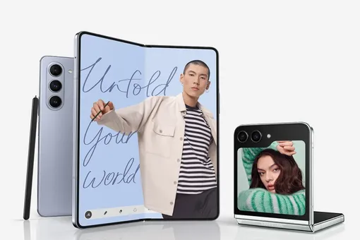 Samsung представил новое поколение складных смартфонов — это компактные раскладушки с увеличенным экраном