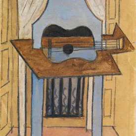 Из испанского музея пропала картина Пабло Пикассо «Натюрморт с гитарой» Из испанского музея пропала картина Пабло Пикассо «Натюрморт с гитарой»