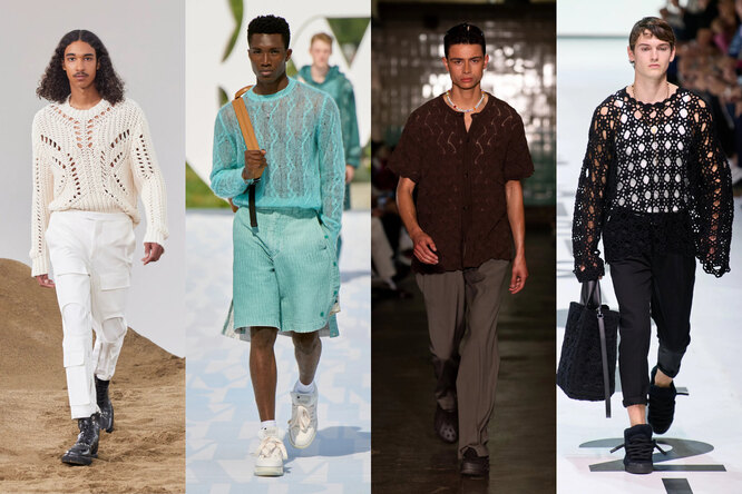Neil Barrett, Amiri, Robyn Lynch, Dolce & Gabbana весна-лето 2023 Robyn Lynch, Neil Barrett, Dolce & Gabbana, Amiri весна-лето 2023