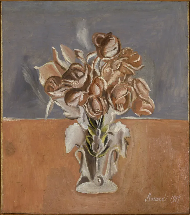 Джорджо Моранди. Розы. 1917