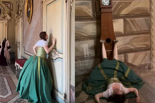 Блогерша живет в старинном замке в Италии. Она снимает влоги про свою жизнь и изображает диснеевских принцесс