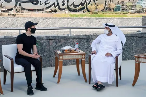 Павел Дуров встретился с наследным принцем Дубая. Он поделился с шейхом своей «вдохновляющей историей успеха»