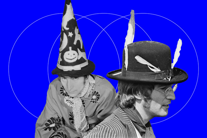 Шляпы, бабочки, воротнички: необычные и харизматичные детали стиля Джона Леннона
