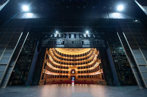 Italy Clamps Down On Public Events And Travel To Halt Spread Of CoronavirusPALERMO, ITALY — MARCH 12: A general view of the empty Teatro Massimo Vittorio Emanuele opera house on March 12, 2020 in Palermo, Italy. The Italian Government has strengthened its quarantine rules, shutting all commercial activities except for pharmacies, food shops, gas stations, tobacco stores and news kiosks in a bid to stop the spread of the novel coronavirus. (Photo by Tullio Puglia/Getty Images)