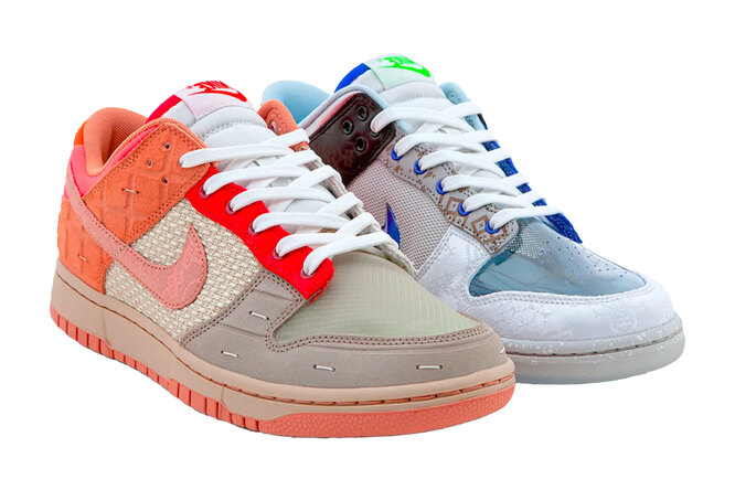 CLOT x Nike Dunk Low «What the? CLOT"​​​​​​​