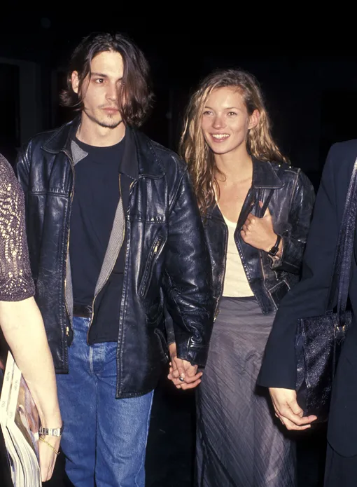 Джонни Депп и Кейт Мосс, 1994
