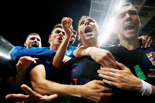В соцсетях обсуждают победу сборной Хорватии в полуфинале ЧМ-2018