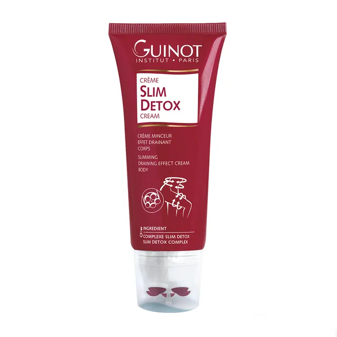 Крем для похудения и дренажа с роликовым аппликатором Creme Slim Detox, Guinot