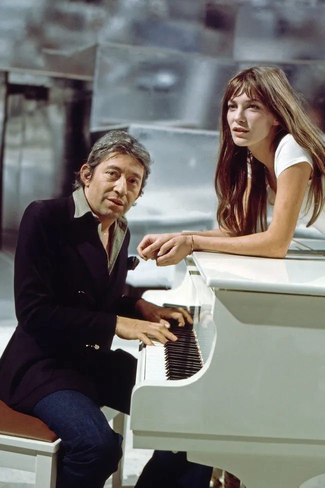 Самая эффектная пара семидесятых: совместные выходы Джейн Биркин и Сержа Генсбура как модное руководство