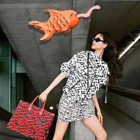 Louis Vuitton и художник Урс Фишер выпустили совместную коллекцию