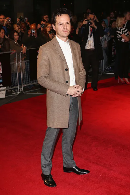 Actor Andrew Scott attends a screening of «Locke» during the 57th BFI London Film Festival at Odeon West End on October 18, 2013 in London, England. (Photo by )