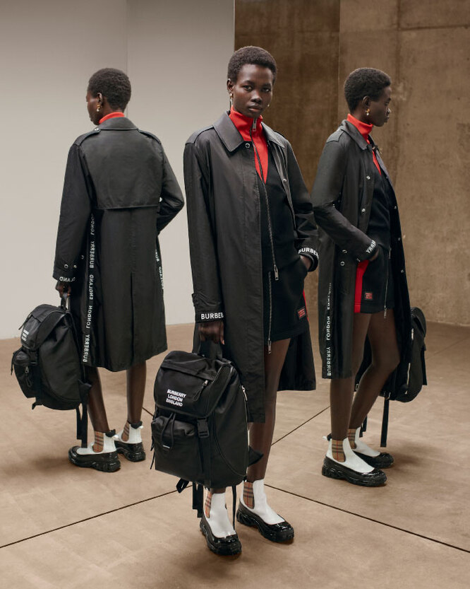 Капсульная коллекция Burberry из материала Econyl Капсульная коллекция Burberry