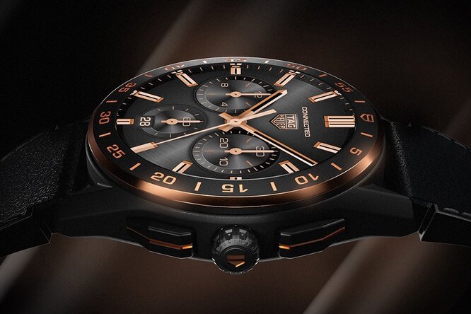 Строгий черный цвет и яркий блеск золота в новых TAG Heuer Connected Строгий черный цвет и яркий блеск золота в новых TAG Heuer Connected