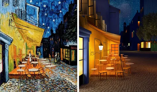 Vincent van Gogh, Cafe Terrace at Night Vincent van Gogh, Cafe Terrace at Night