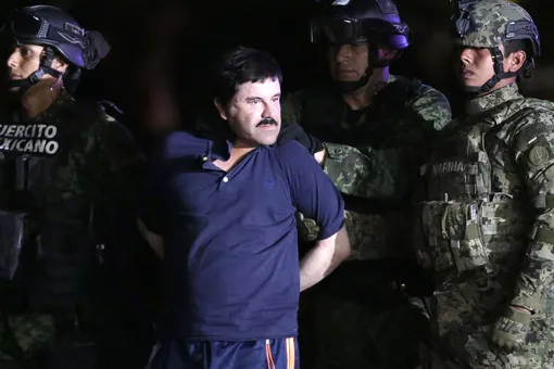 Задержание Эль Чапо в Мехико, 8 января 2016