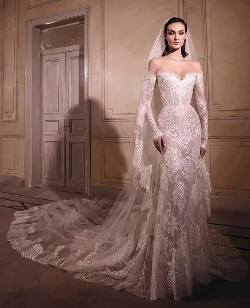 Платье Zuhair Murad, которое выбрала Дженнифер Лопес