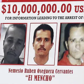 После смерти наркобарона Эль Менчо в Мексике начались беспорядки