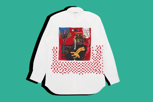 Жан-Мишель Баския в каждый дом: коллекция Comme Des Garcons Shirt с работами художника начала продаваться