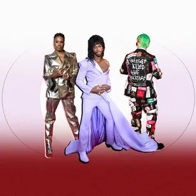 Зеленый, розовый, сиреневый: лучшие мужские наряды на красной дорожке MTV VMA