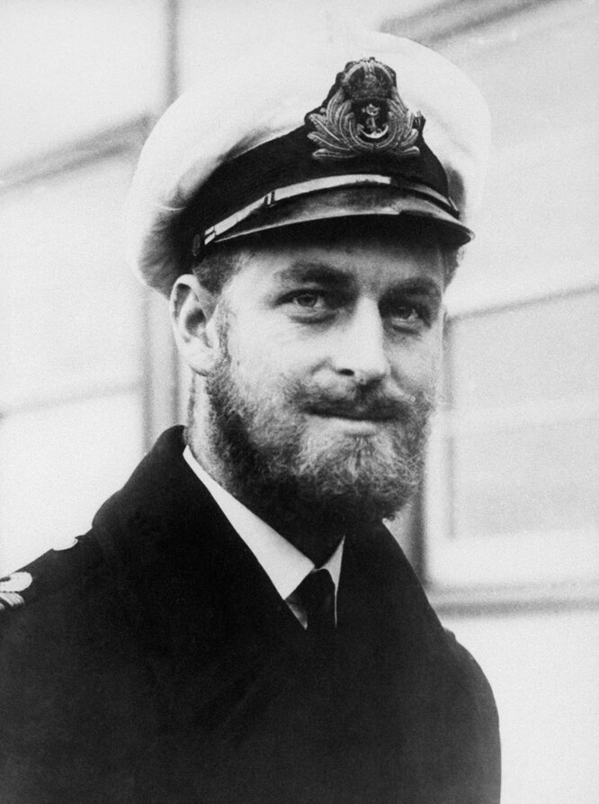 Prince Philip of Greece and Prince of Denmark, paid a visit on Aug. 29, 1945 to Melbourne, Australia. He is a cousin of King George of Greece and of the Duchess of Kent, and is serving with the Royal Navy as second in command os a destroyer of the Pacific Fleet. (AP Photo)