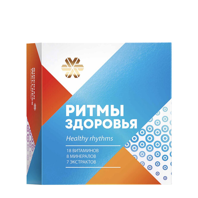 Витаминно-минеральный комплекс «Ритмы здоровья», Siberian Wellness