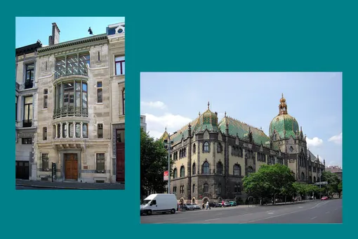 Бельгийский модерн (Брюссель) и венгерский модерн (Будапешт)
