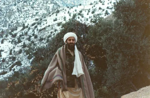 Фотография бен Ладена на горе Тора-Бора были найдены в доме одного из его соратников.