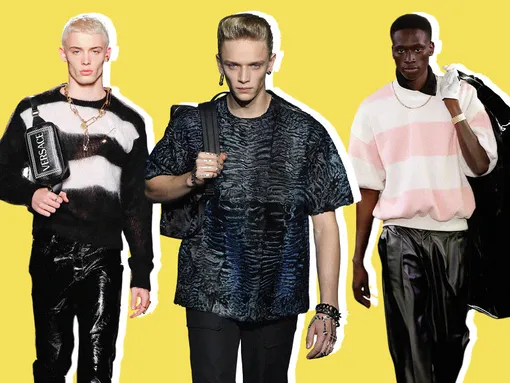 Versace pre-fall 2019, Dior Homme pre-fall 2019, Alexander Wang осень-зима 2019