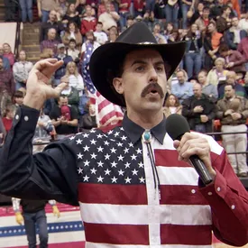 Борат завел аккаунт в Twitter. Там он хвалит Дональда Трампа