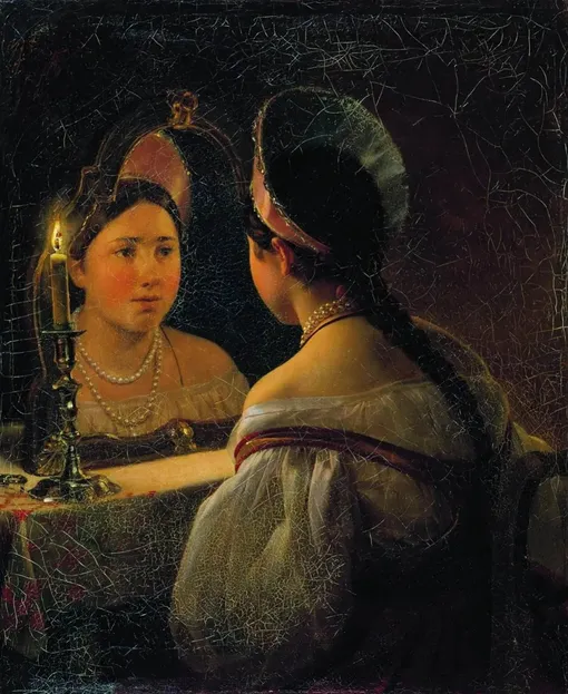 «Гадающая Светлана», Карл Брюллов, 1836 год