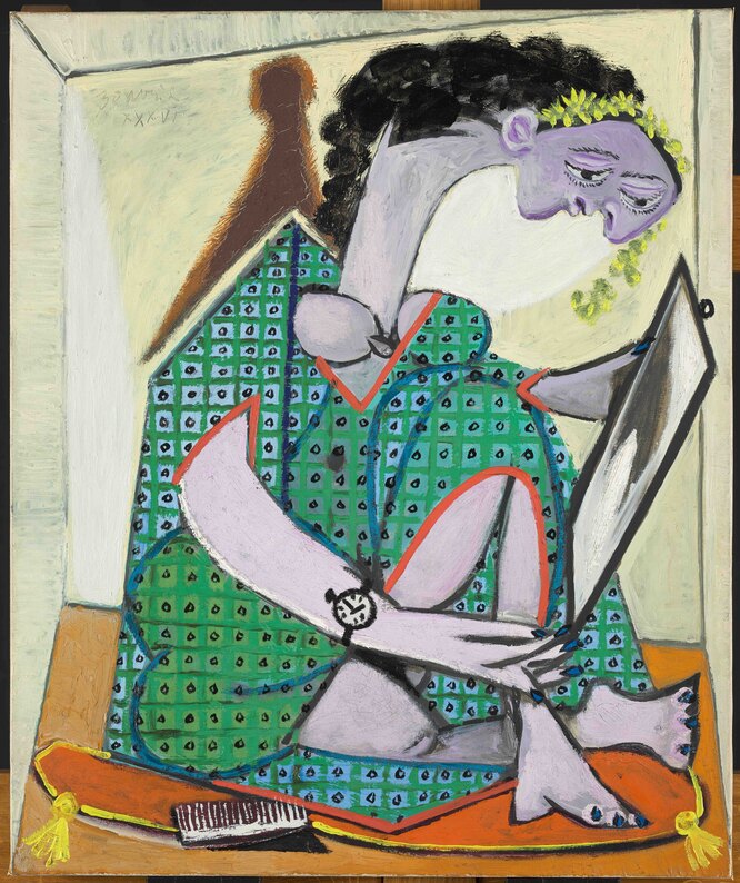 Пабло Пикассо. Женщина с часами. Жуан-ле-Пен, 30 апреля 1936. Национальный музей Пикассо, Париж