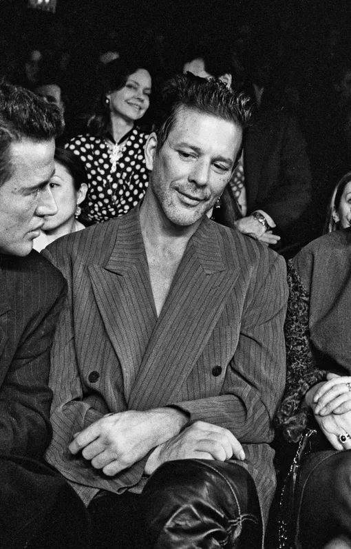 На показе Oscar De La Renta, 1995 1995