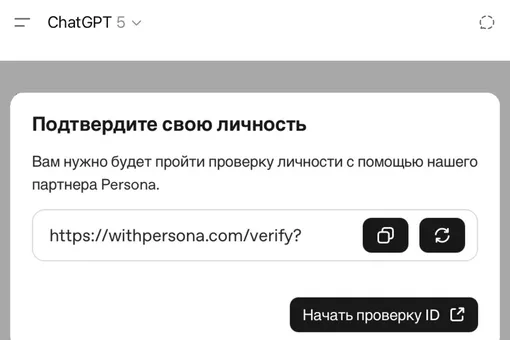 У ChatGPT появится проверка пользователей по паспорту У ChatGPT появится проверка пользователей по паспорту