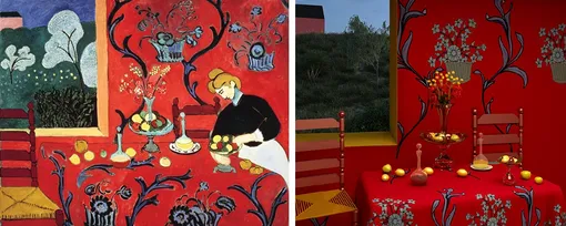Henri Matisse, The Dessert: Harmony in Red