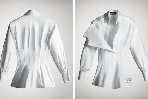 Карин Ройтфельд, Кейт Мосс и Такаси Мураками выпустили коллекцию белых рубашек памяти Карла Лагерфельда