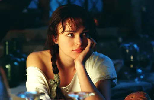 Кира Найтли в роли Элизабет Беннет, «Гордость и предубеждение» (2005)