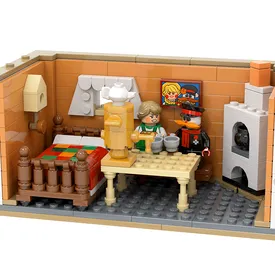 Художник, создавший идею наборов Lego с Бабой-ягой и автозаком, показал концепт конструктора по мотивам «Деревни дураков»