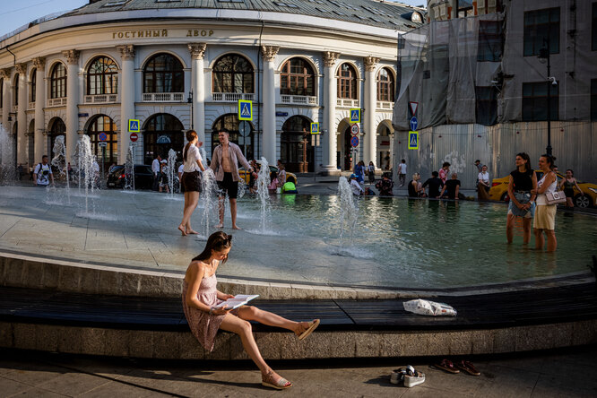 В Москве и Петербурге температура побила абсолютные рекорды для июня