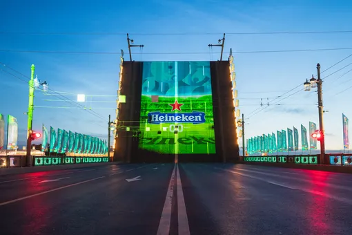 Heineken 0.0 зажигает Санкт-Петербург в сезон Евро-2020
