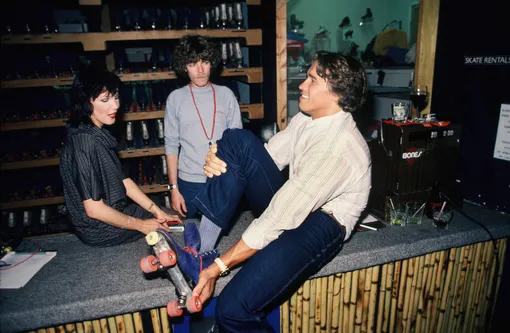 Арнольд Шварценеггер на дискотеке на роликах, 1980