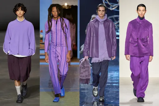 Homme Plissé Issey Miyake, Bianca Saunders, Fendi, Emporio Armani осень-зима 2023