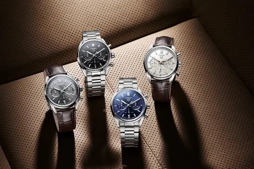 TAG Heuer представили новые суперэлегантные модели коллекции Carrera