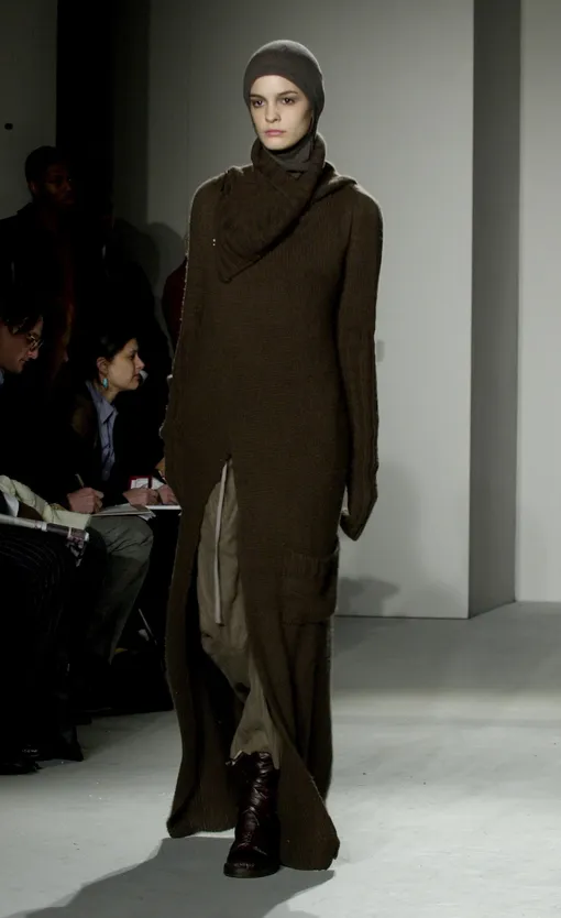 Rick Owens осень-зима 2002