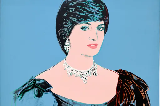Портрет принцессы Дианы, выполненный Энди Уорхолом, продали на торгах за £2,4 млн