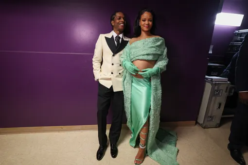 A$AP Rocky и Рианна в Bottega Veneta A$AP Rocky и Рианна в Bottega Veneta