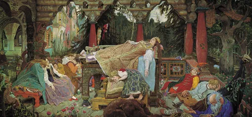 В. М. Васнецов, «Спящая царевна», 1913–1917. Государственная Третьяковская галерея