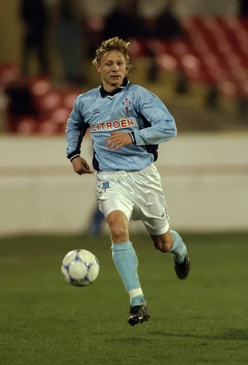 Валерий Карпин в составе клуба «Сельта» в декабре 1999 года