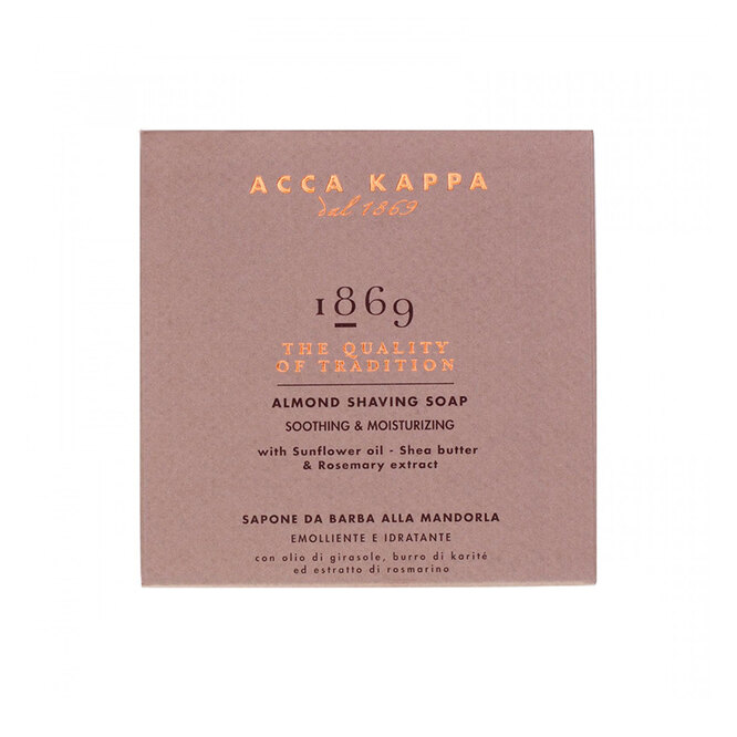 Миндальное мыло для бритья Almond Shaving Soap, Acca Kappa